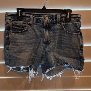 GAP Blue Low Stride Denim Shorts